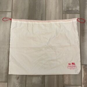 Coach Satin 18.5” x 23.5” Handbag Dust Bag Protective Storage Cover